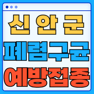 신안군 폐렴구균