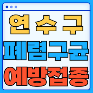 연수구 폐렴구균