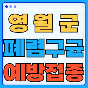 영월군 폐렴구균