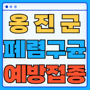 옹진군 폐렴구균