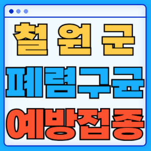 철원군 폐렴구균