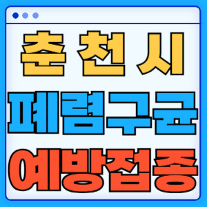 춘천시 폐렴구균