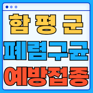 함평군 폐렴구균